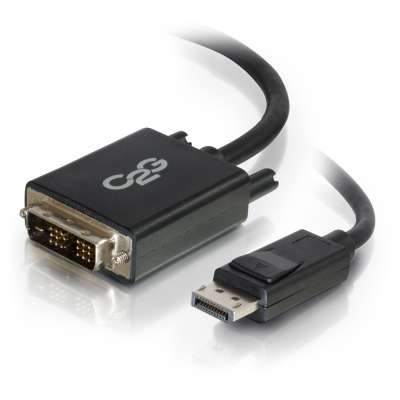 Legrand C2G 54329 | 6ft Display Port Male to Single Link DVI-D Male Adapter Cable - Black