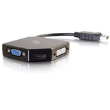 Legrand C2G 54340 | Display Port to HDMI, VGA, or DVI Adapter Converter