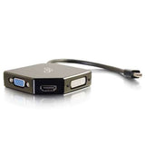 Legrand C2G 54341 | Mini Display Port to HDMI, VGA, or DVI Adapter Converter