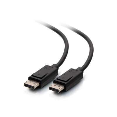 Legrand C2G 54423 | 1ft Display Port Cable with Latches 8K UHD M/M - Black