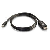 Legrand C2G 54422 | 10ft Mini Display Port Male to HDMI Male Adapter Cable - Black