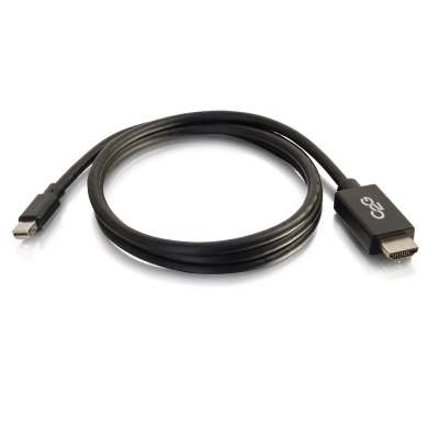 Legrand C2G 54421 | 6ft Mini Display Port Male to HDMI Male Adapter Cable - Black