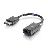 Legrand C2G 54431 | 8in Display Port Male to HDMI Female Passive Adapter Converter - 4K 30Hz