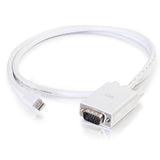 Legrand C2G 54679 | 3ft Mini Display Port Male to VGA Male Active Adapter Cable - White