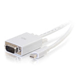 Legrand C2G 54680 | 6ft Mini Display Port Male to VGA Male Active Adapter Cable - White