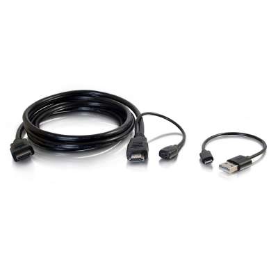 Legrand C2G 56792 | 15ft High Speed HDMI Cable with Built-In Power Inserter - 4K 60Hz