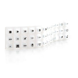 Legrand C2G 98078 | Replacement Rubberized Key Sheet