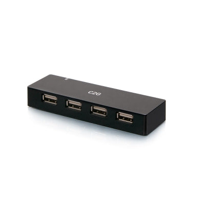 Legrand C2G C2G54463 | 4-Port USB-A Hub with 5V 2A Power Supply