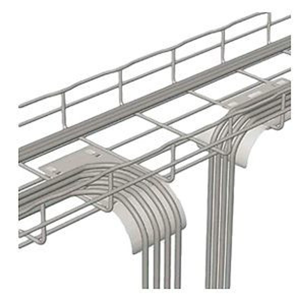 Legrand CF105/450EZ | Wire Mesh Cable Tray Steel, 18 inch Wx 10 ftL