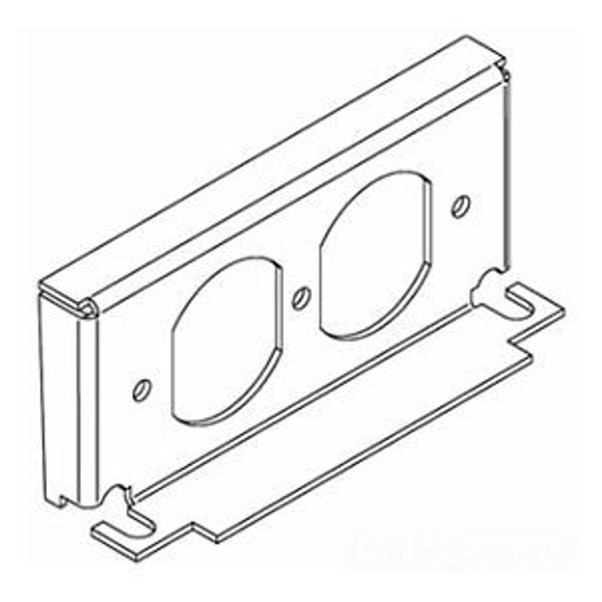 Legrand CIHT-D | Internal Duplex Receptacle Bracket