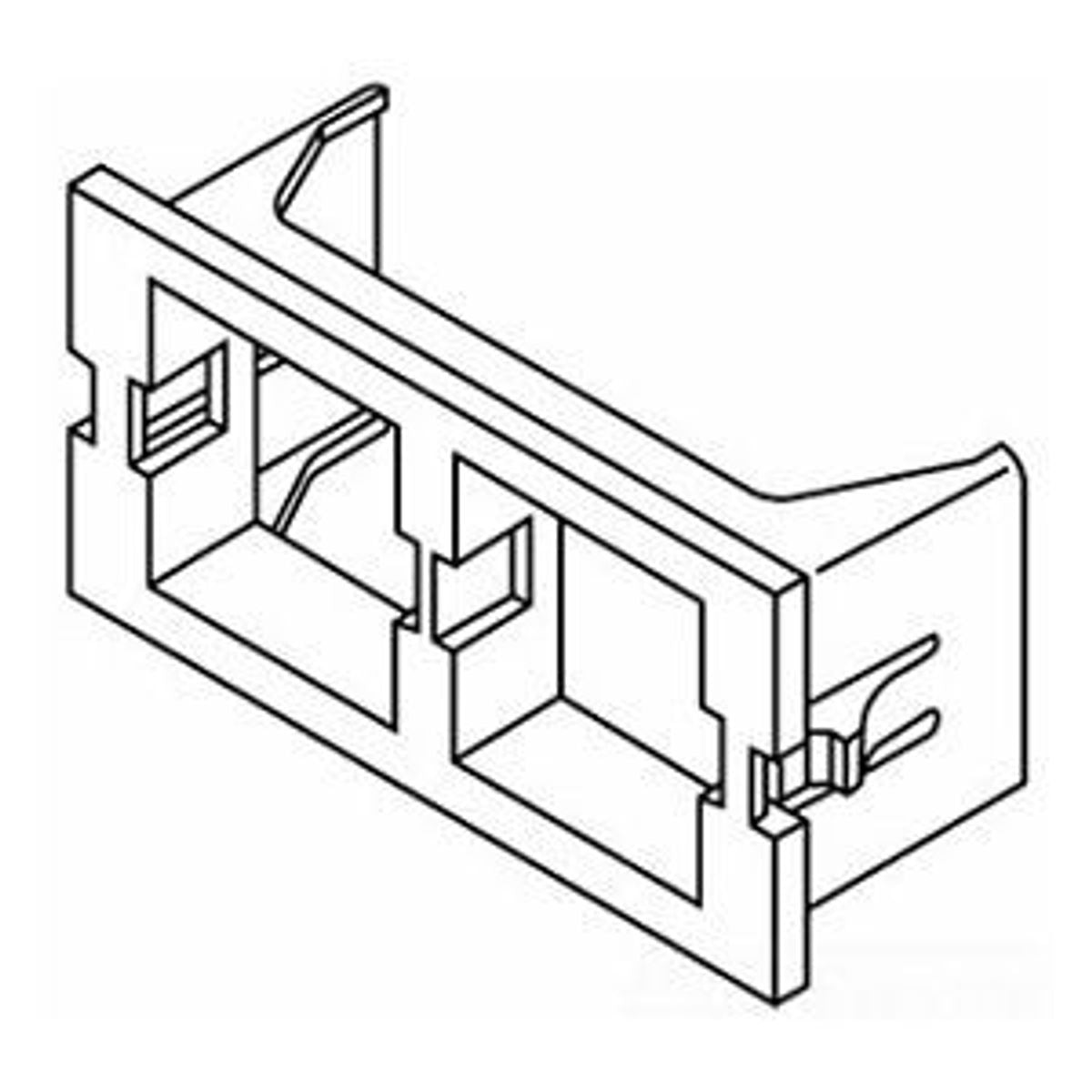 Legrand CM2-U2ATT-WH | Raceway Communications Module