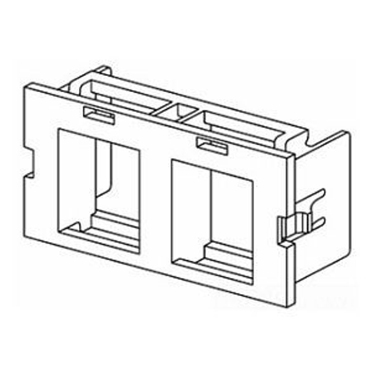 Legrand CM2-U2KEYA-WH | Raceway Communications Module