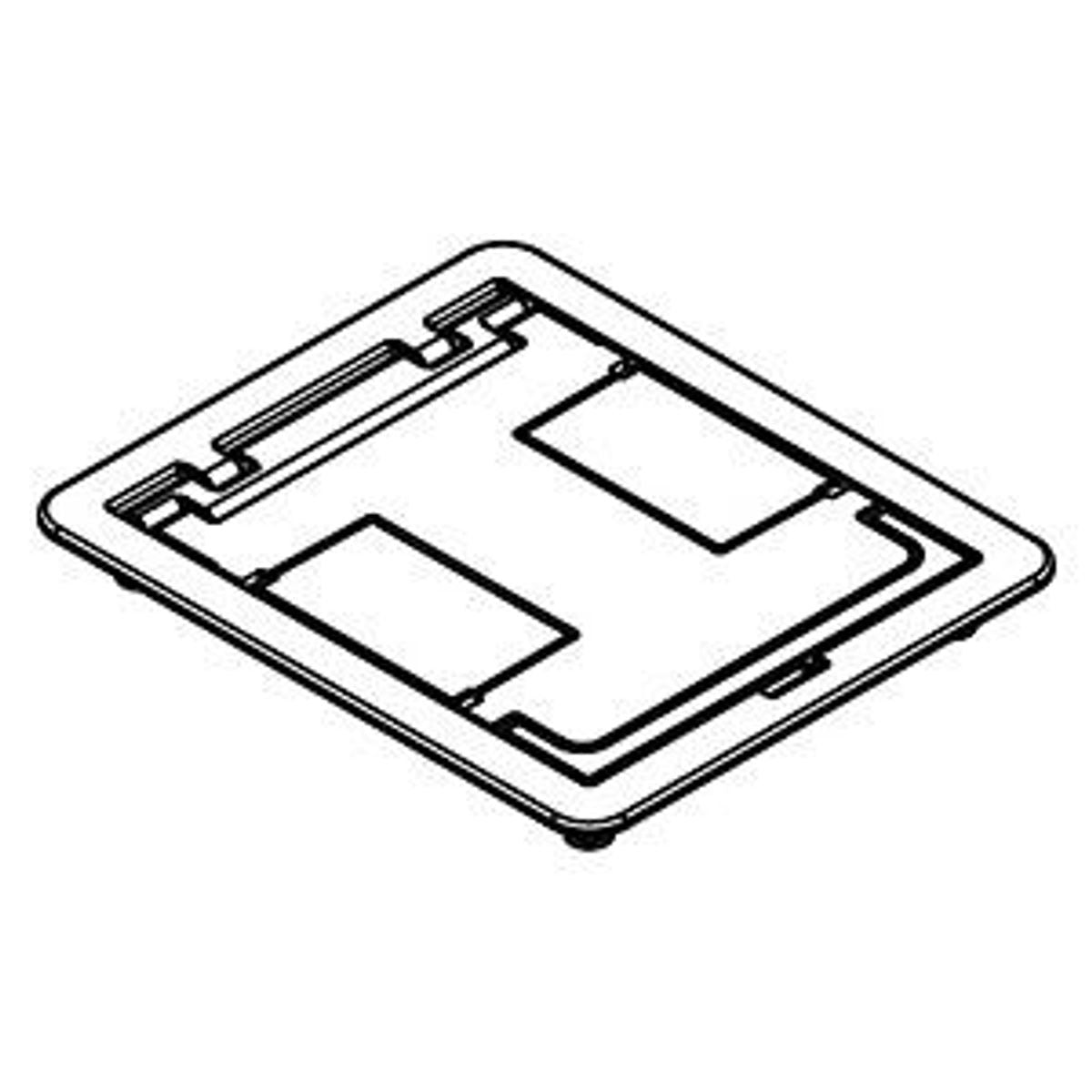 Legrand FPBTCBK | FloorPort Series Flanged Cover Assembly