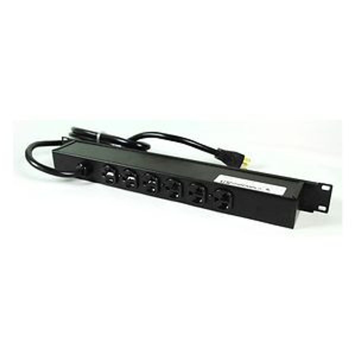 Legrand J06B0B20X | Rack Rear Mount Plug-In Outlet Center