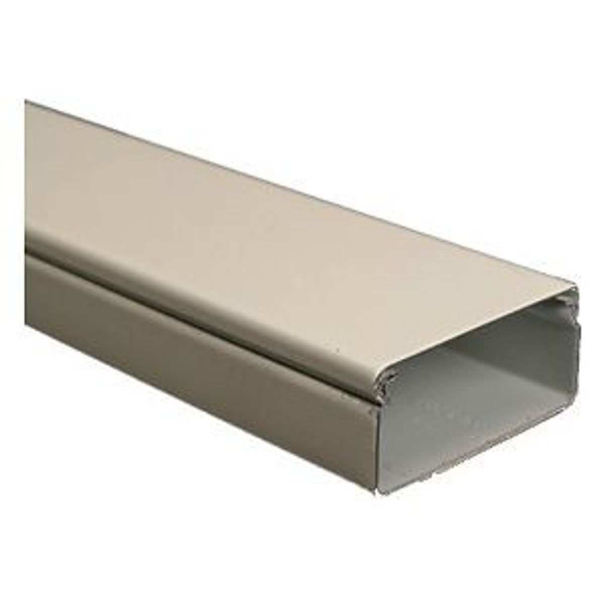 Legrand V2400BC | V2400 Series Raceway Base and Cover, Ivory, 5 ft.