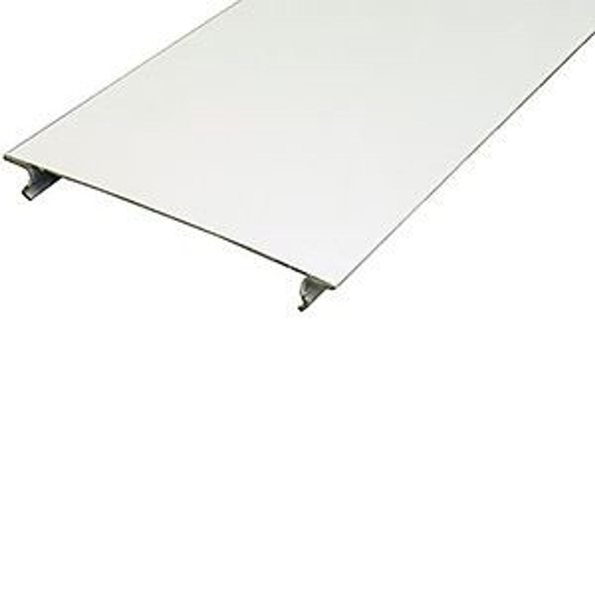 Legrand V4000C | 4000 Series Steel 2-Piece Surface Raceway Cover, Ivory, 5 ft.