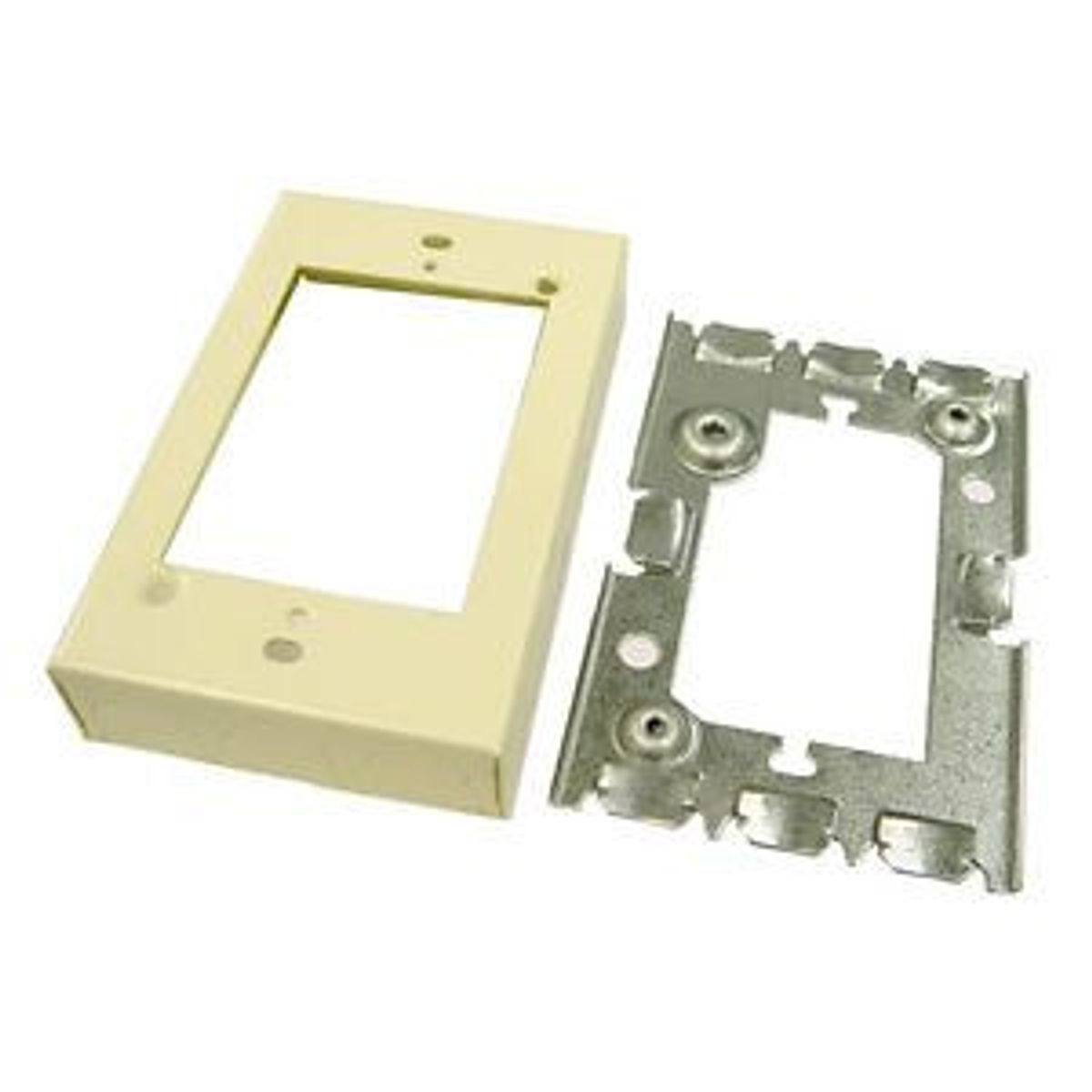 Legrand V5744 | Steel Raceway Extra Deep Switch and Receptacle Box, 1-Gang