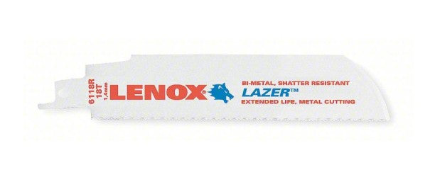 Lenox 201746118R | Reciprocating Saw Blade, 6 in. large, Bi-Metal, 18