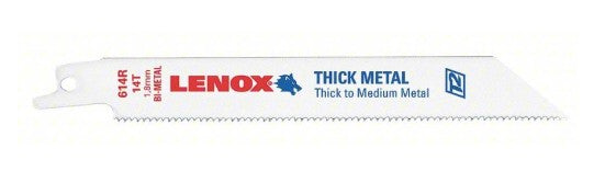 Lenox 20564614R | Reciprocating Saw Blade, 6 in. large, Bi-Metal, 14