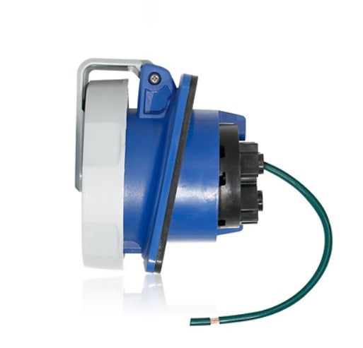 Leviton 320R6WLEV | LEV Series IEC Pin & Sleeve Receptacle