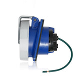 Leviton 330R6WLEV | LEV Series IEC Pin & Sleeve Receptacle