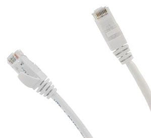 Leviton 6Z460-WH2 | eXtreme Cat 6, 24 AWG U/UTP, Stranded, LSZH, RJ-45 to RJ-45, 8-Position, Copper Patch Cord with Modular Plug 2 m, White