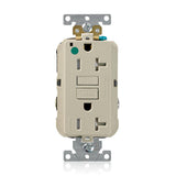 Leviton GFTR2-HGI | 20 Amp Smartlockpro® Gfci Receptacle/Outlet, Hospital Grade, Tamper-Resistant