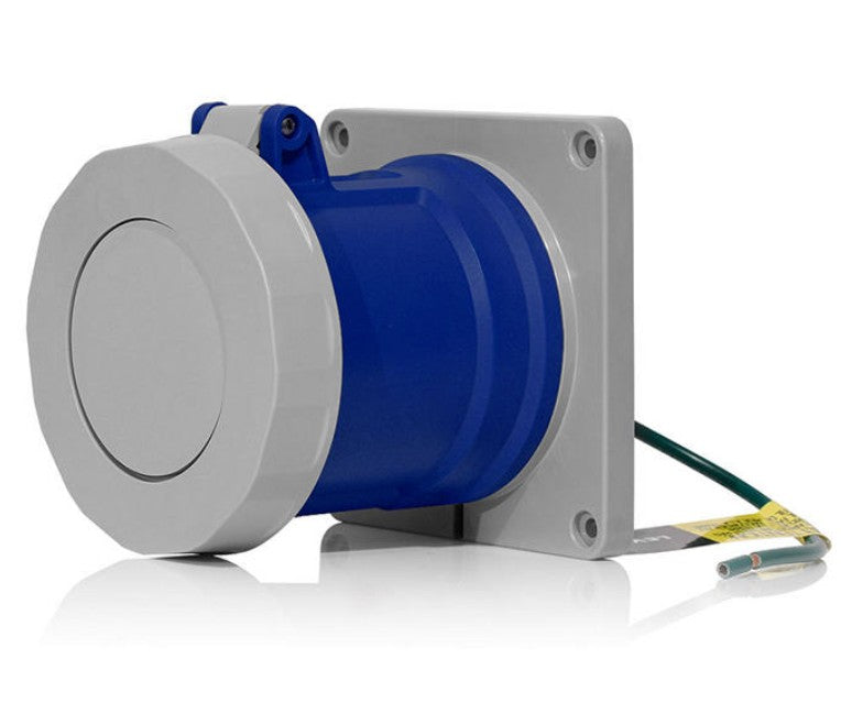 Leviton Manufacturing 5100R9WLEV | LEV Series IEC Pin & Sleeve Receptacle