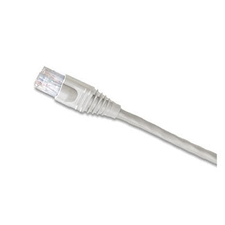 Leviton Manufacturing 62460-10W | Patch Cord, Modular, 24 AWG, Stranded, 4 Pair, UTP - Unshielded Twisted Pair, White