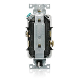 Leviton Manufacturing 8200-IGI | 15 AMP Isolated Ground Duplex Receptacle/Outlet, Hospital Grade, Self-Grounding