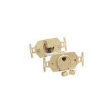 Leviton Manufacturing Co 41054-IDD | Round Telephone Wallplate Insert, 6P4C USOC, 110-Type, Ivory