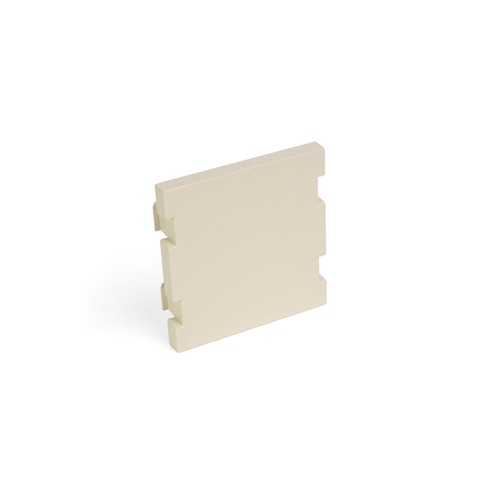 Leviton Manufacturing Co 41292-2BT | Blank MOS Module, 2 Units High, Light Almond