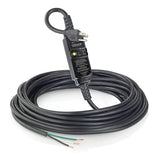 Leviton Manufacturing Co GSCA1-37E | 15 AMP GFCI Cord Set, 37 Foot, Automatic Reset