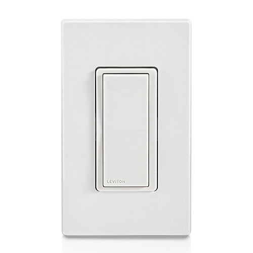 Leviton Manufacturing Co ZW15S-1RW | Decora Smart Switch, Z-Wave 800 Series, Neutral Wire Required