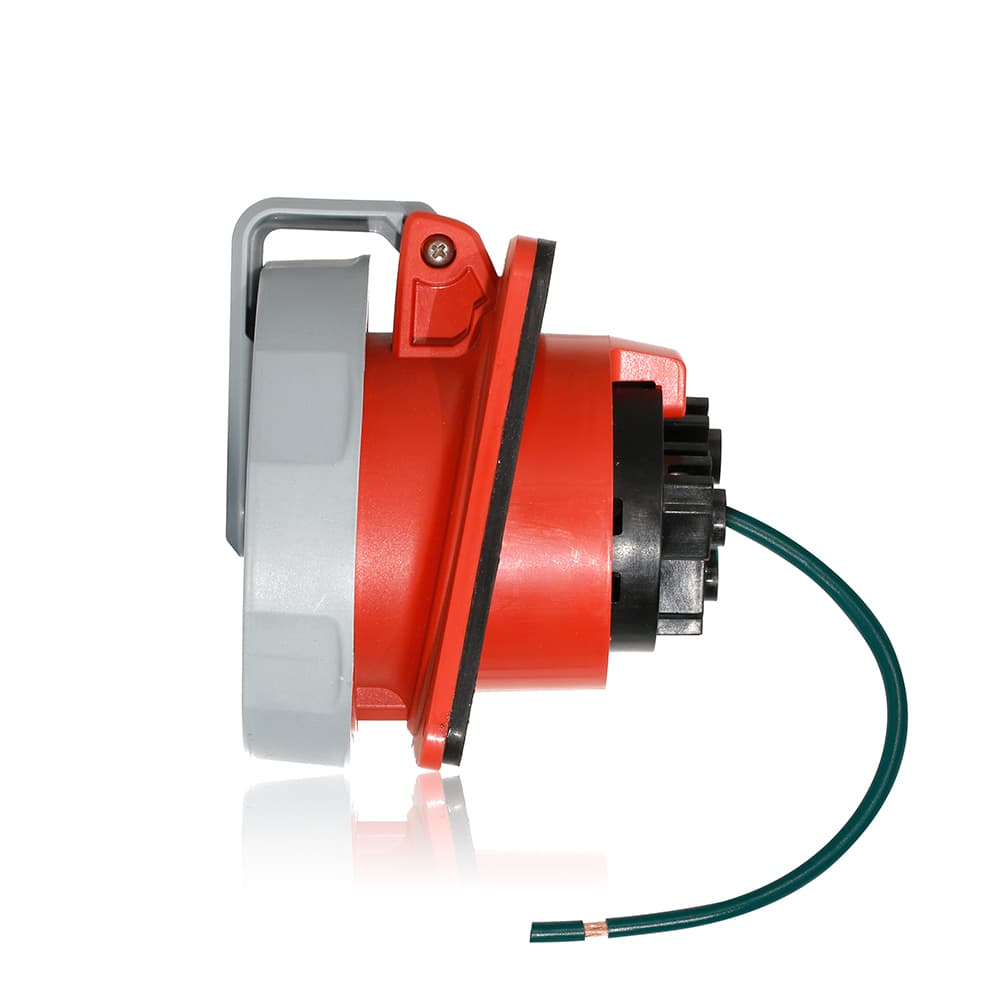 Leviton 330R7WLEV | LEV Series IEC Pin & Sleeve Receptacle