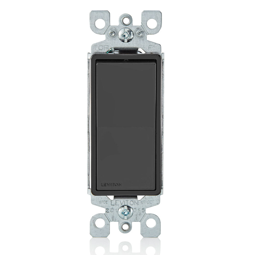 Leviton 5601-2E | Decora Rocker Single-Pole AC Quiet Switch