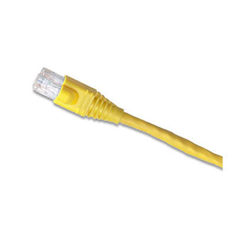 Leviton 62460-1Y | eXtreme Cat 6 Standard Patch Cord, 1 ft, Yellow