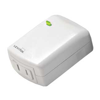 Leviton DZPD3-2BW | Indoor Decora Smart Z-Wave Plus Plug-in Dimmer
