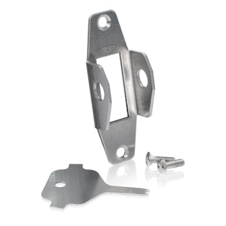 Leviton LKOUT-40 | Type 302 Stainless Steel Switch Lockout Bracket, Includes Tamper-Resistant Screws and Spanner Tool, 10-Year Product Warranty