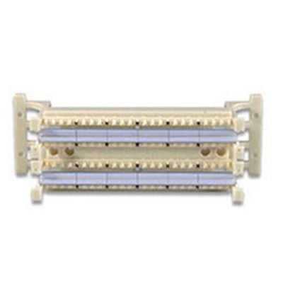 Leviton 41AB6-1F4 | Cat 6 110-Style Wiring Block Kit, includes 96-pair block with legs, labels, and 24 C-4 clips