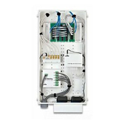Leviton 47605-28N | 28" Structured Media Enclosure, Metal, White
