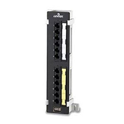Leviton 69586-U89 | Cat 6 Universal Patch Block, 12-Port