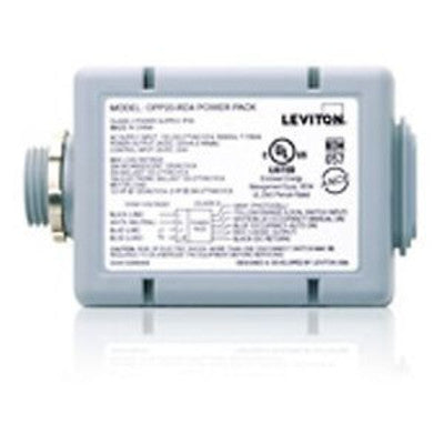 Leviton OPP20-RD4 | 20A Power Pack for Occupancy Sensors features include Auto ON, Manual ON, Local Switch, Photocell, Latching Relay