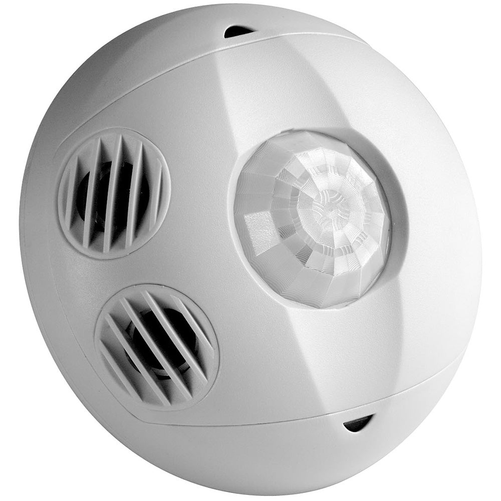 Leviton OSC05-M0W | Occupancy Sensor, Multi-Technology (PIR/US), Ceiling Mount, 500SF, White