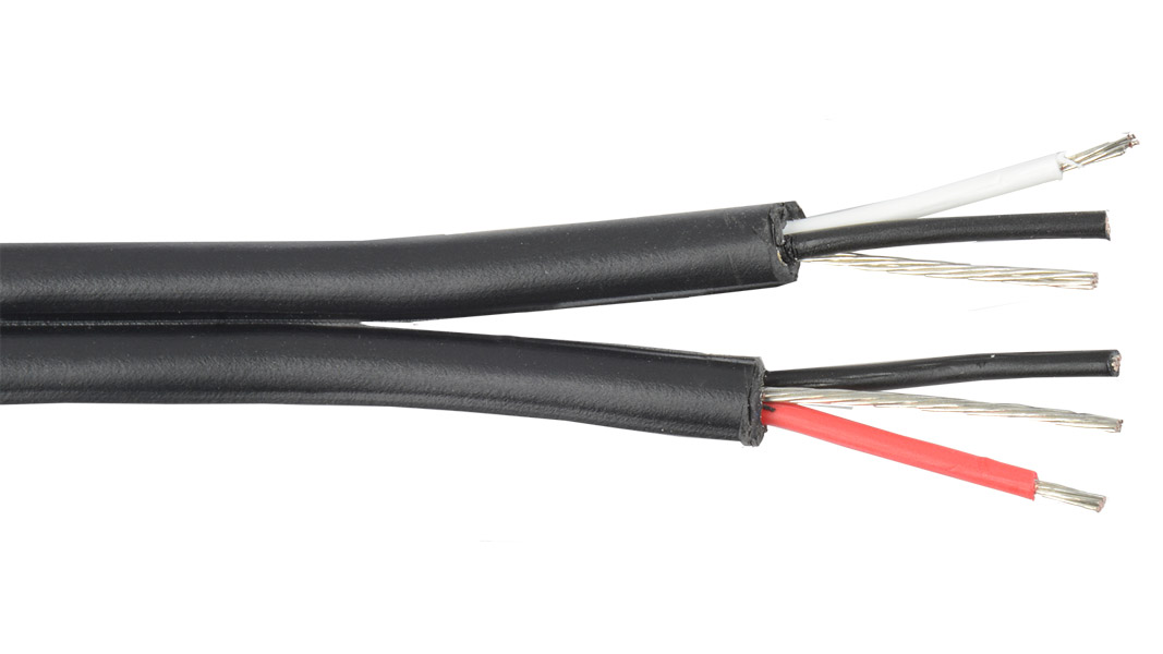 Liberty AV 22-2P-SIAM-EZ | Black High-Performance EZ-Strip Broadcast Audio 22 AWG 2-Pair Shielded Cable Reel