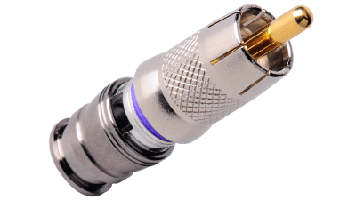Liberty AV CM-RG6M-RCA | C-Tec2 RG6 RCA Plugs for Plenum Single, Dual, Tri or Quad Shield formats Bag