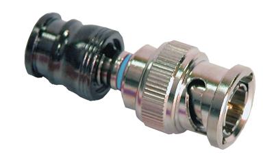 Liberty AV CM-RGB23-BNC | C-Tec2 Mini-RG59 Solid BNC Plugs for Single or Dual Shield formats