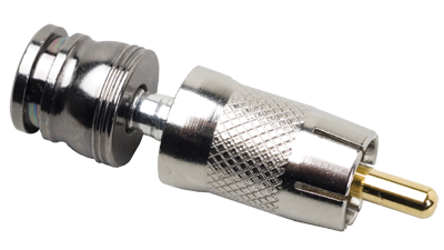 Liberty AV CM-RGB25S-RCA | C-Tec2 Mini-High Resolution Solid RCA Plugs for Single or Dual shield formats Bag