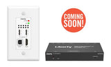 Liberty AV DL-1H1A1UWP-H3 | Digitalinx Series 4K60 HDMI & USB HDBaseT 3.0 Wall Plate Extension Set