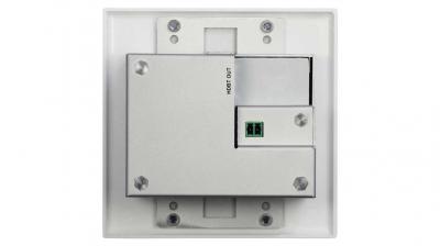 Liberty AV DL-1H1V1U-WP-W | Two Gang HDBaseT 2.0 HDMI / VGA and USB 2.0 transmitter wall plate